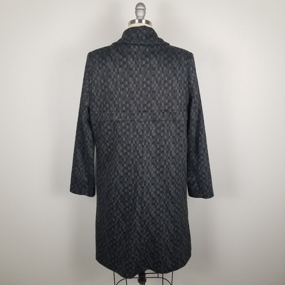 Anthropologie Hazel Geometric Patterened Waterfall Open Jacket - Picture 3 of 8